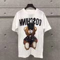 Moschino T-shirt Teddy Bear Printed Round Neck T-shirt