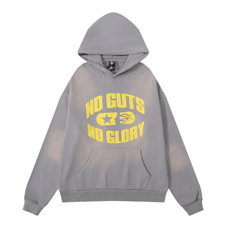 Hellstar Hoodie & Pants Vintage Washed Old Hooded Sweater Hoodie
