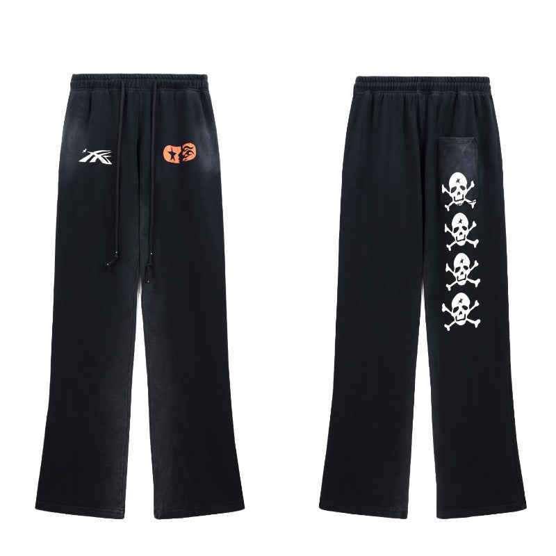 Hellstar Hoodie & Pants Wash Water Make Old Hoodies Sweater Trousers
