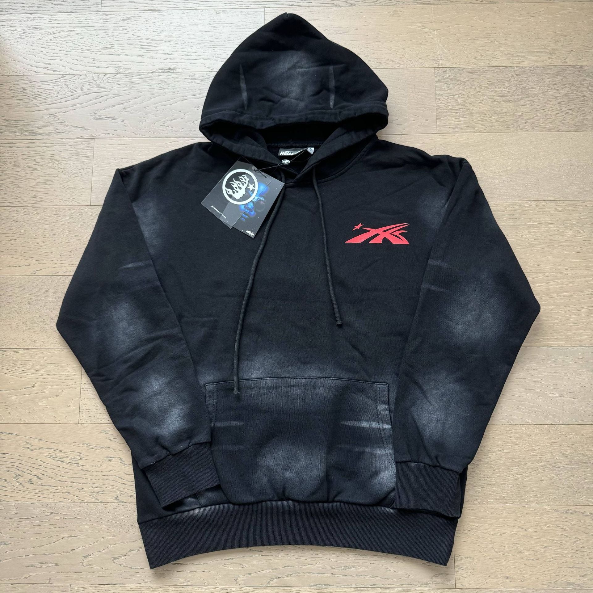 Hellstar Hoodie & Pants autumn wash make old hoodies sweater