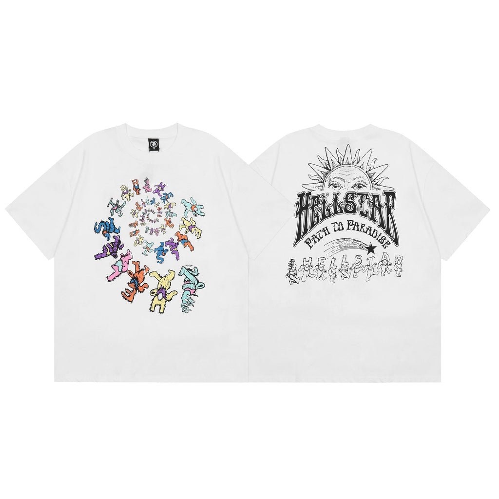 Hellstar T-shirt Creative Sun Print