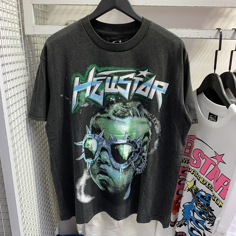 Hellstar T-shirt Casual Loose