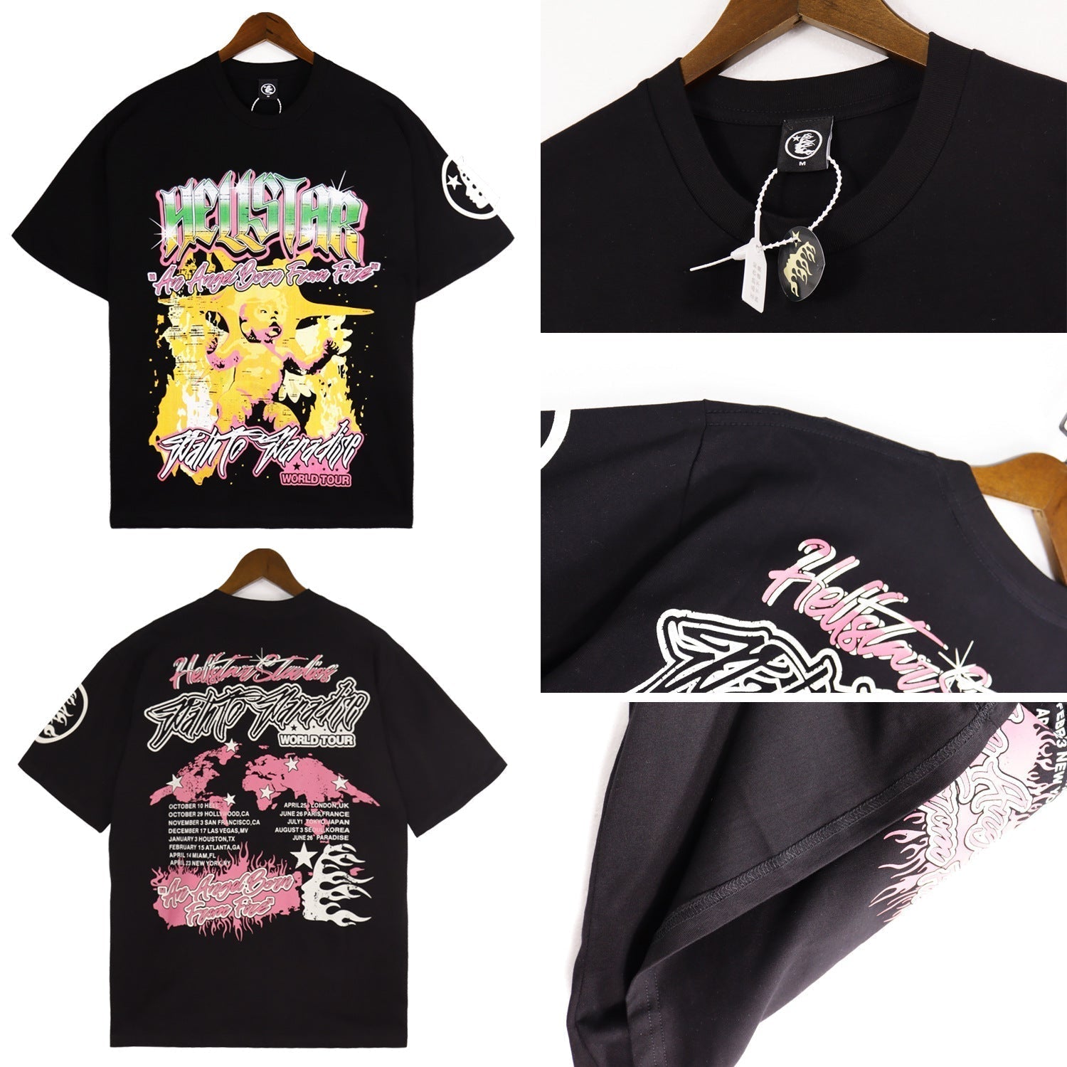 Hellstar T-shirt Angel Pure Cotton