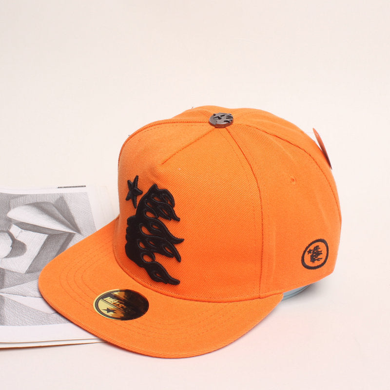 HellStar Hat Flat brim Embroidery Casual Versatile Trend
