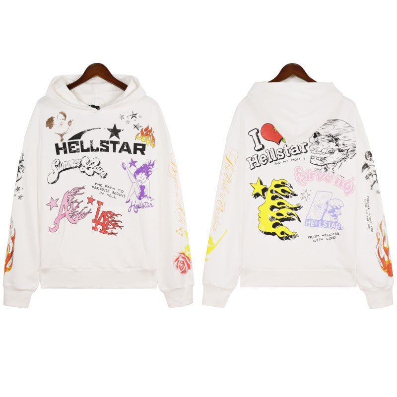 Hellstar Shorts Distressed Casual Short Sleeve