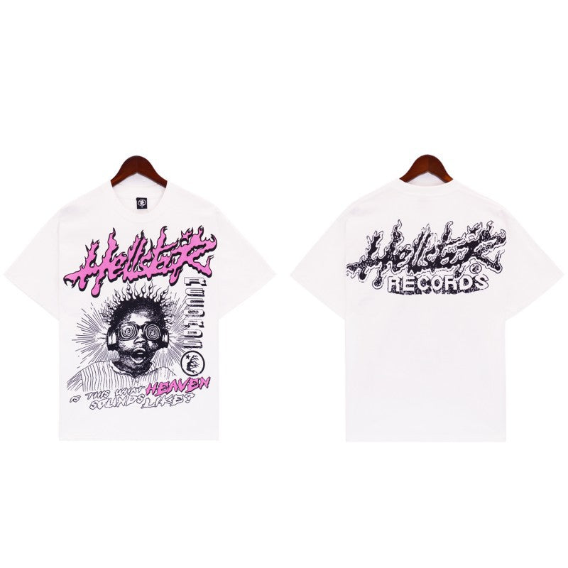 Hellstar Shorts Distressed Casual Short Sleeve