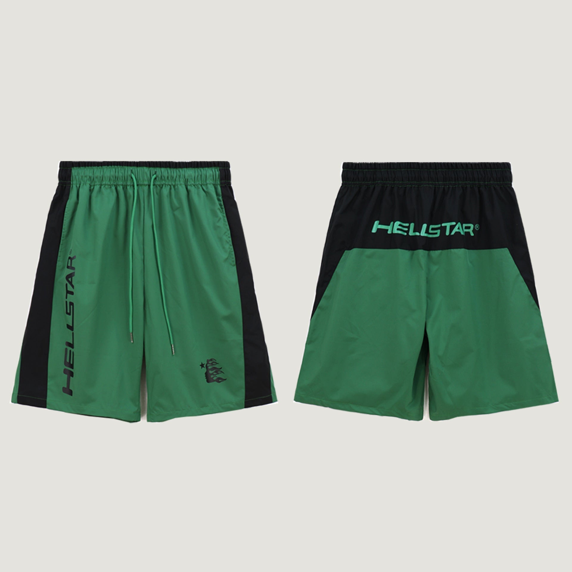 Hellstar Shorts Wash and Do Old Casual Shorts Summer