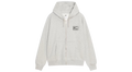Stussy x Nike Fleece Zip Hoodie Heather Grey (FW25)