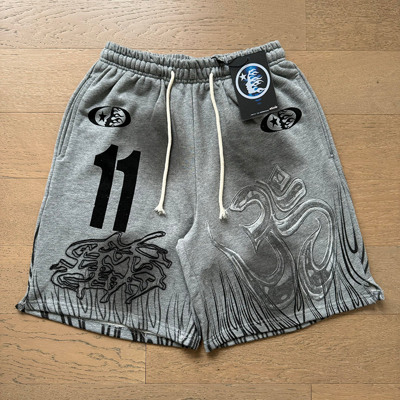 Hellstar Shorts Washed Old Style